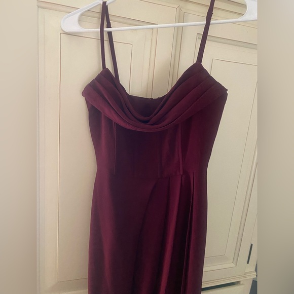 ANDRINA MIDI DRESS - HIGH LOW - Picture 2 of 3